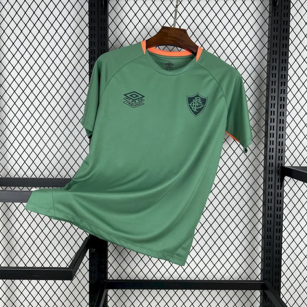 Fluminense FC Soccer Jersey Green Training Custom Shirt 2025-26