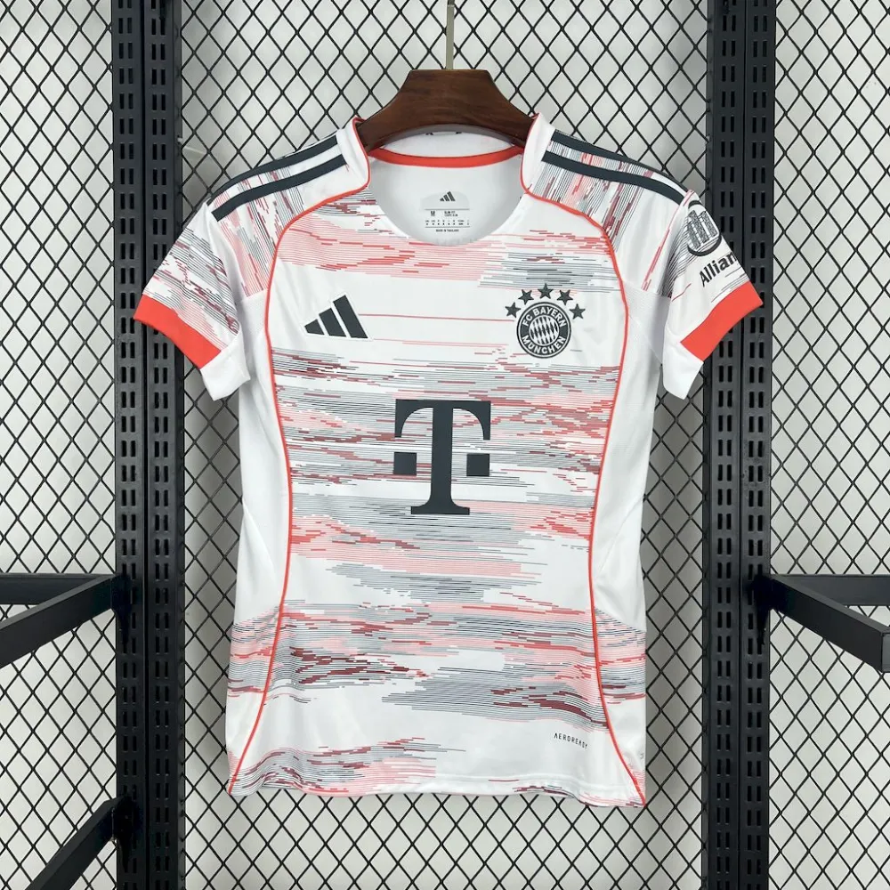 Bayern Munich Soccer Jersey Away Women's Shirt 2025/26
