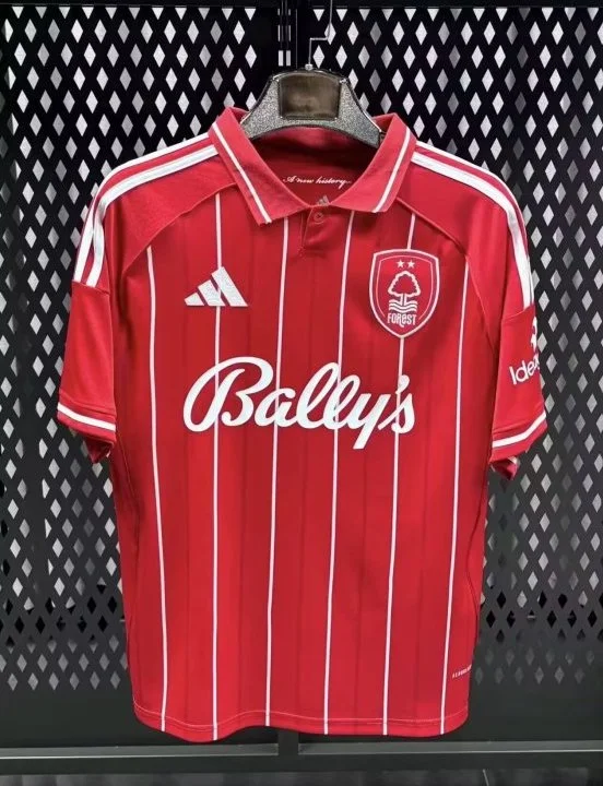 Nottingham Forest Football Jersey Home Custom Shirt 2025/26