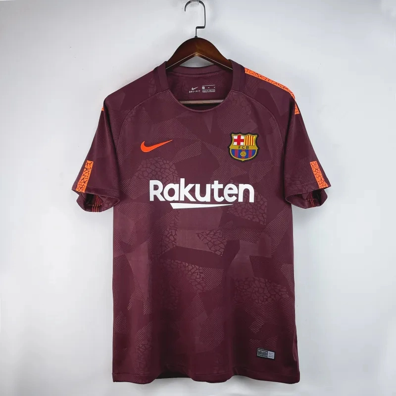 Barcelona Retro Jersey Third Away Soccer Shirt 2017-18