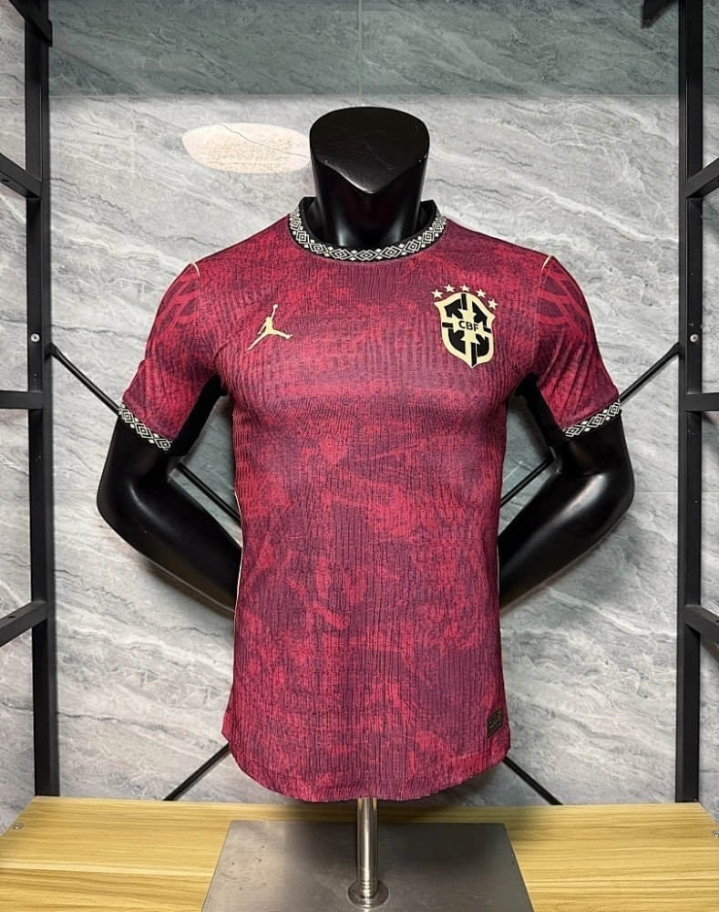 Brazil Authentic Soccer Jersey Third Away Shirt World Cup 2026