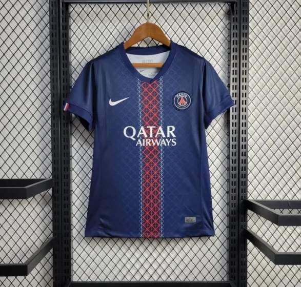 PSG Soccer Jersey Home Women's Custom Shirt 2025/26