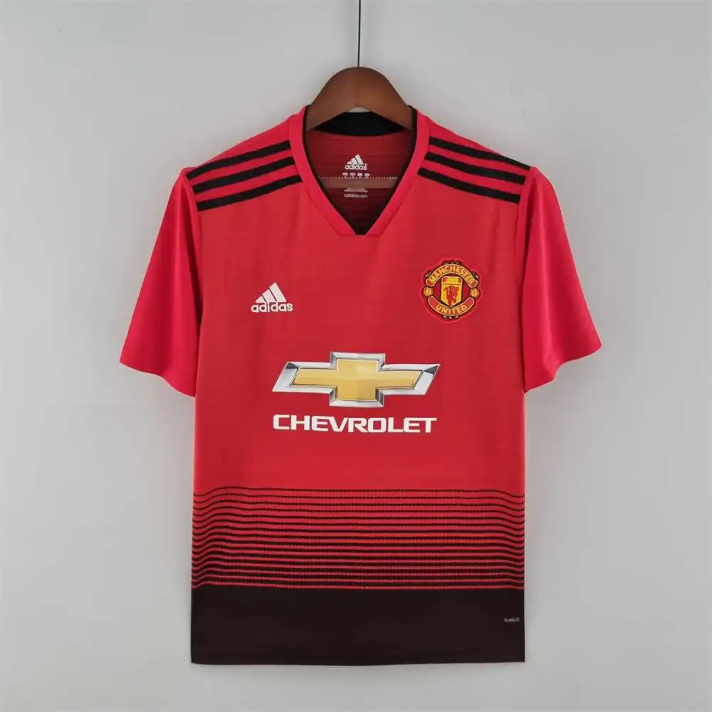 Manchester United Retro Home Football Jersey Shirt 2018/19