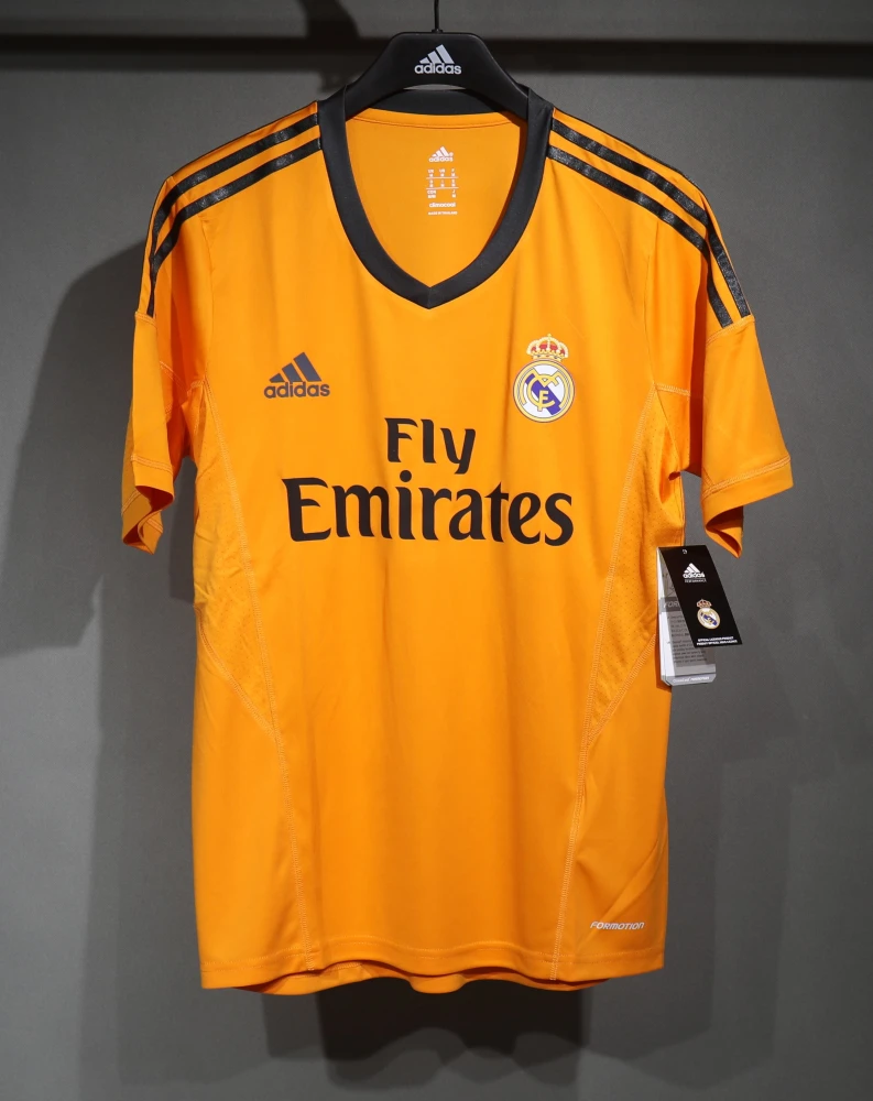 Real Madrid Authentic Retro Jersey Third Away Soccer Shirt 2013/14