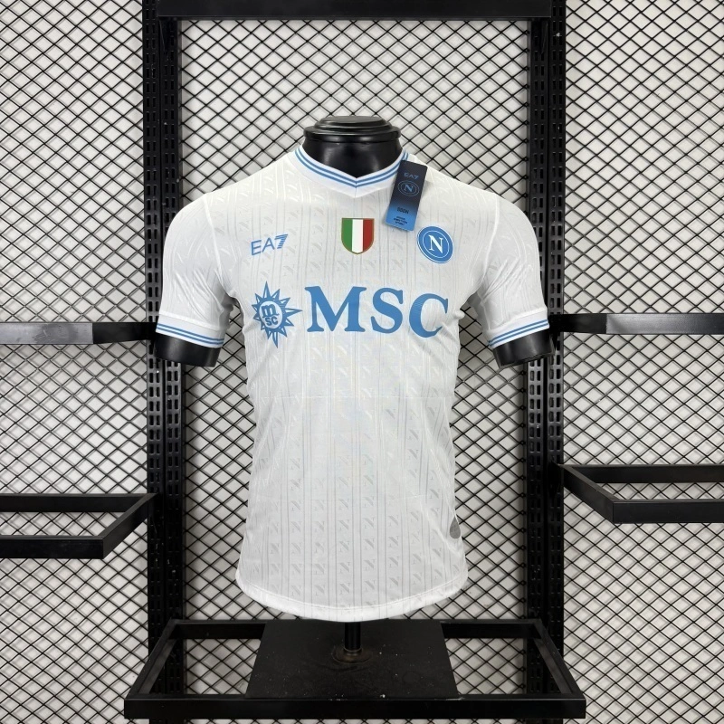 Napoli Authentic Soccer Jersey Away Shirt 2025/26 - Champions League