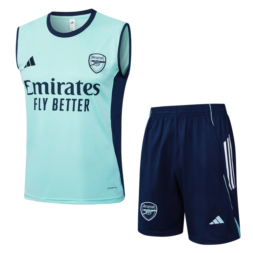 Arsenal Sleeveless Training Kit Green 2025/26