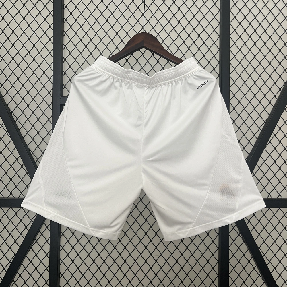 Real Madrid Soccer Shorts Custom Home 2024/25