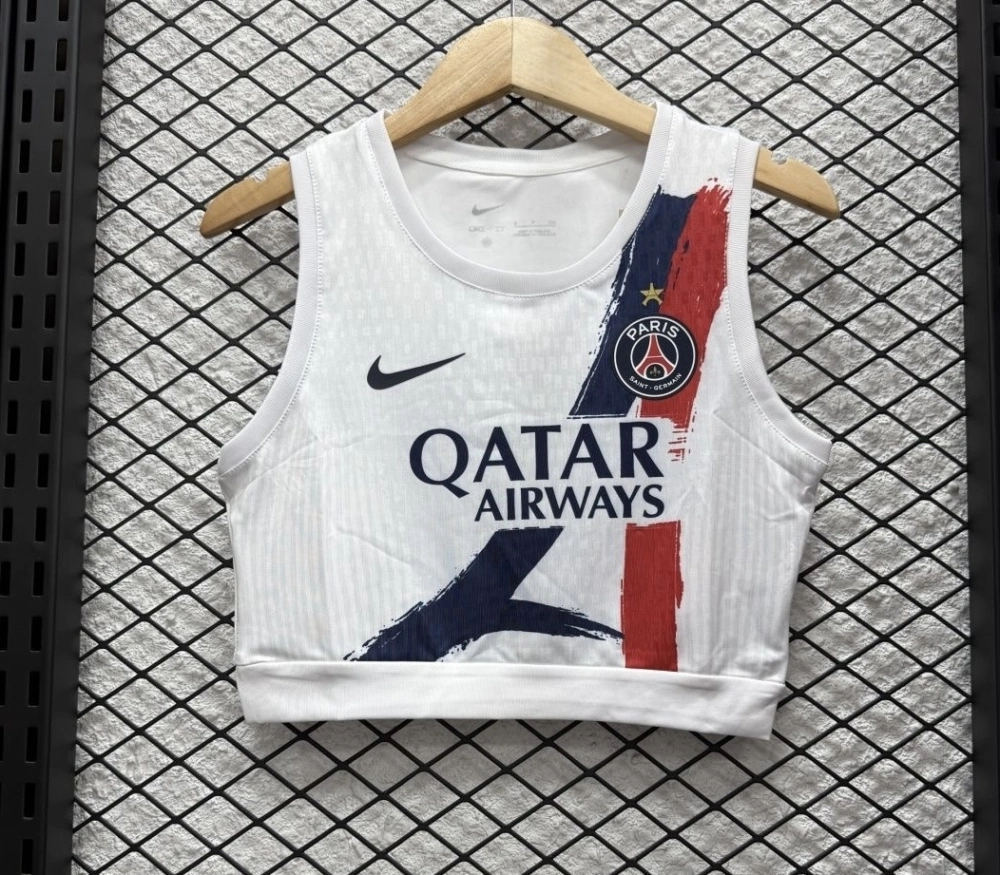PSG Soccer Jersey Third Away Women's Vest 2024/25