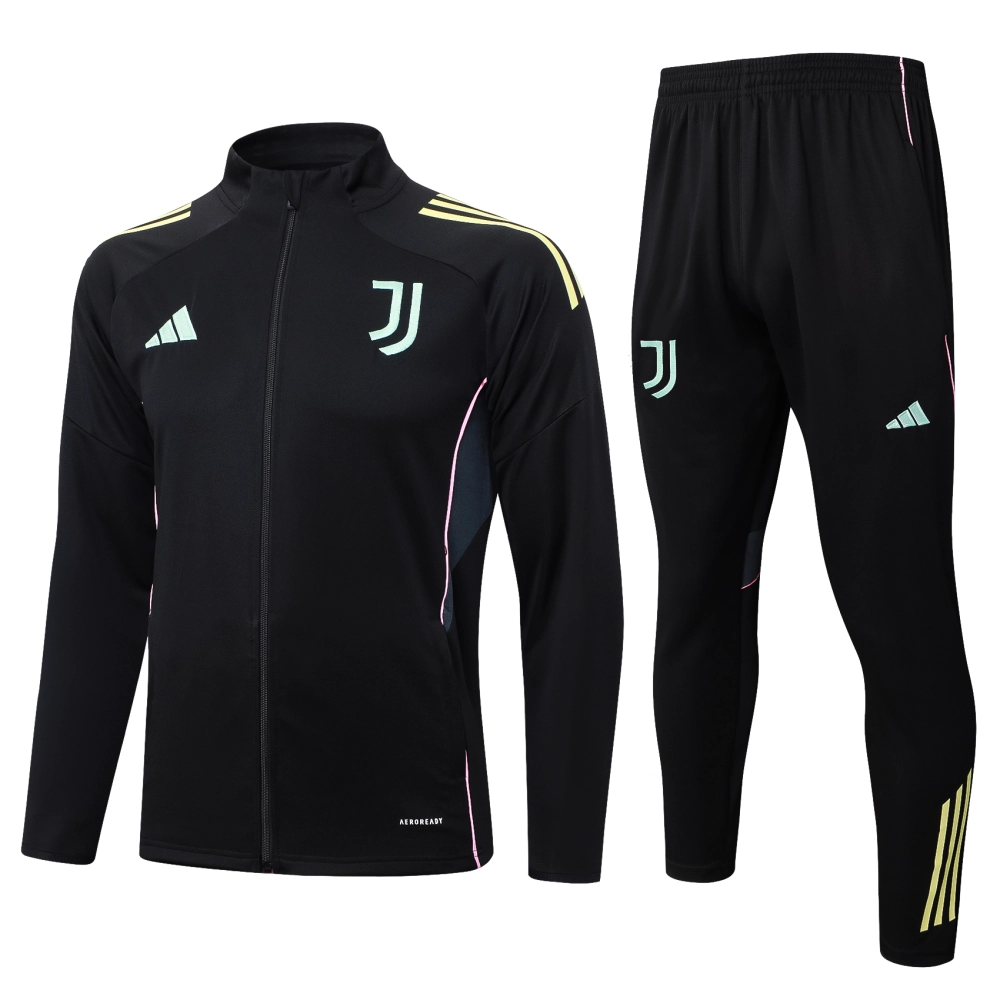 Juventus Training Kit (Jacket+Pants) Black 2025/26