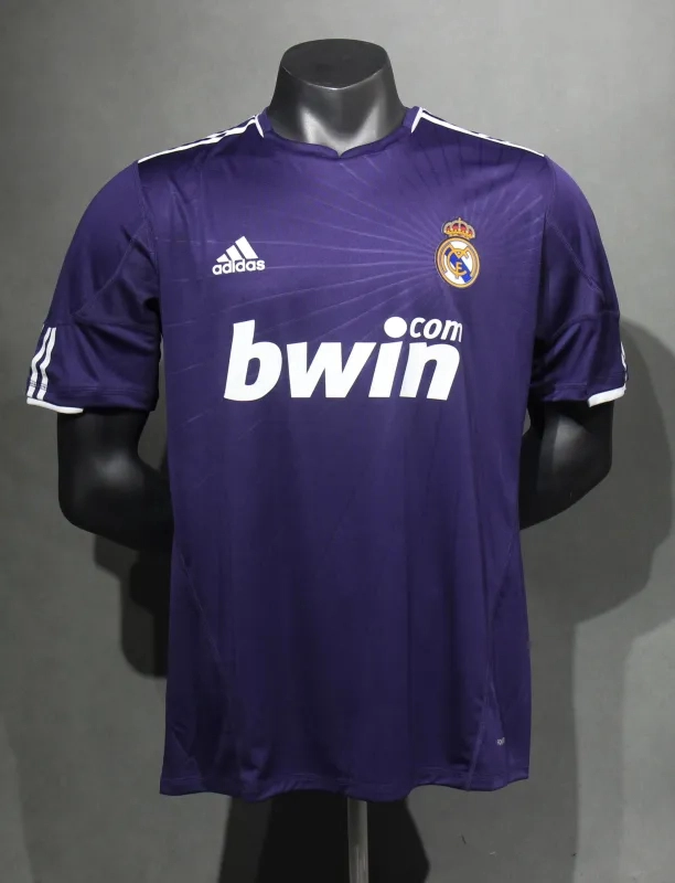 Real Madrid Authentic Retro Jersey Third Away Soccer Shirt 2010/11