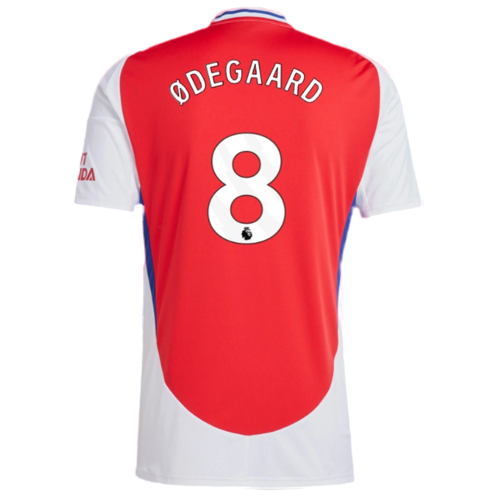 ØDEGAARD #8 Arsenal Soccer Jersey Home Custom Shirt 2024/25