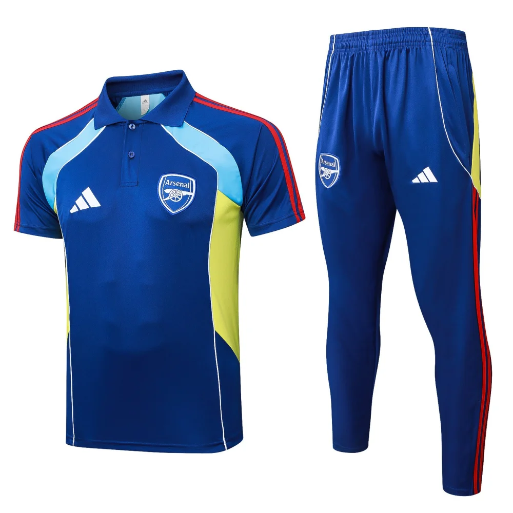 Arsenal Training Kit (Polo+Pants) Blue 2025/26