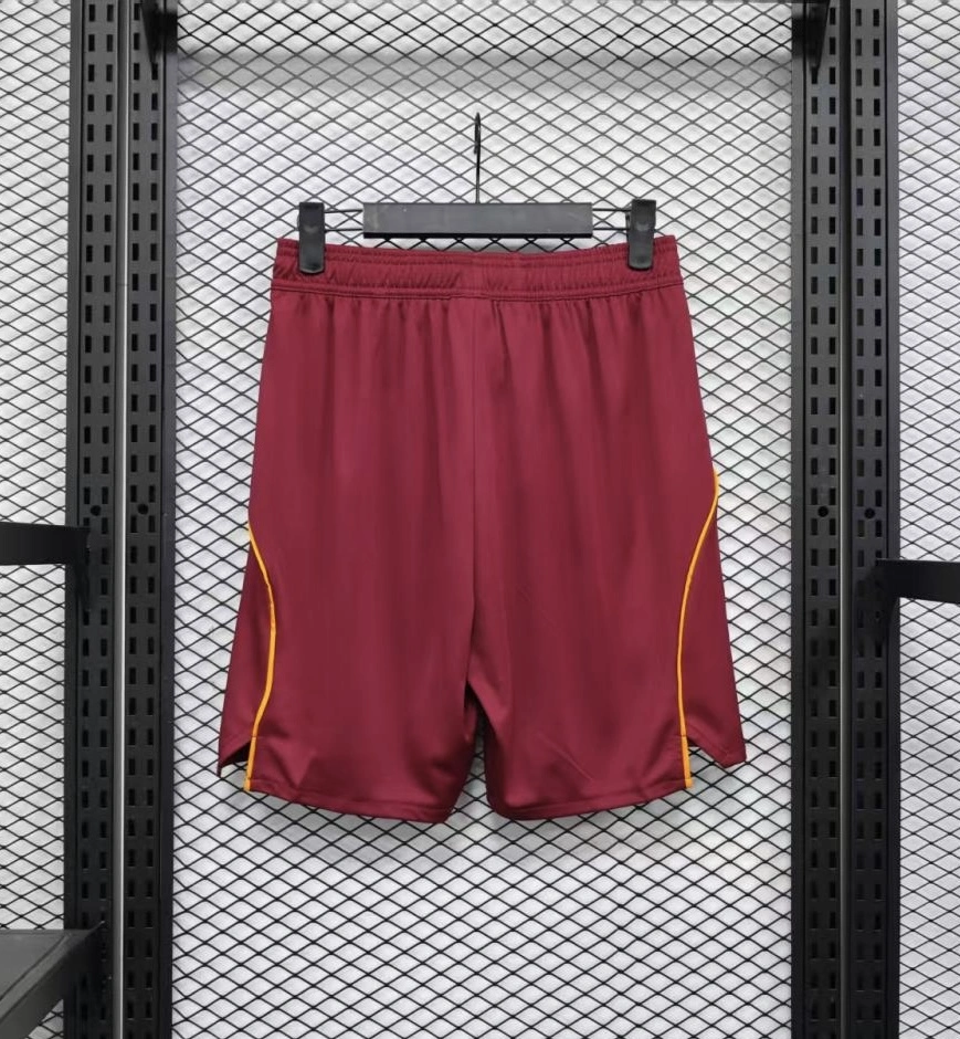 Roma Authentic Soccer Jersey Home Shorts 2025/26