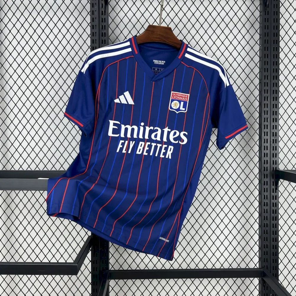 Olympique Lyonnais Soccer Jersey Away Custom Shirt 2025-26