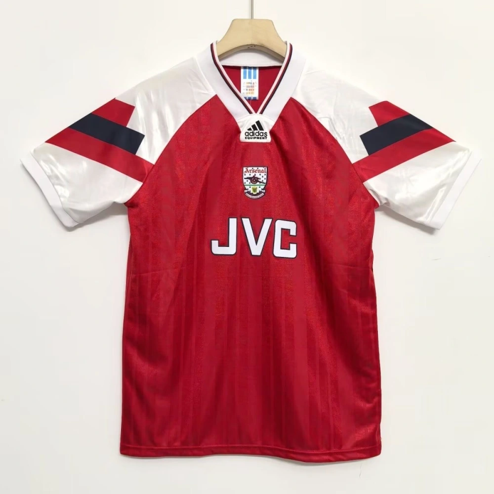 Arsenal Soccer Retro Jersey Home Custom Shirt 1992-94