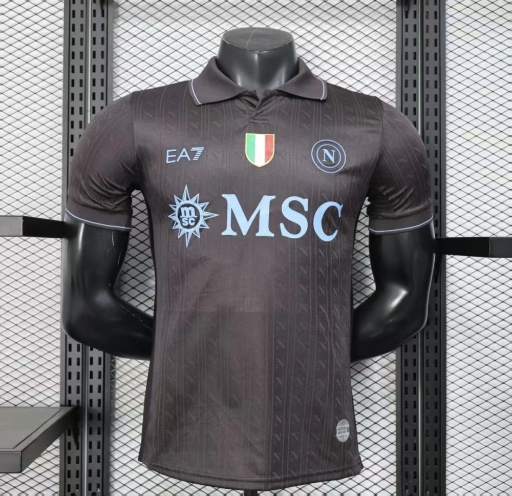 Napoli Authentic Soccer Jersey Third Away Shirt 2025/26