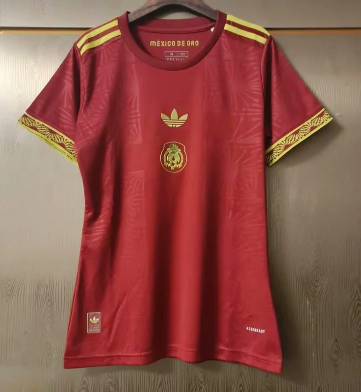 Mexico Gold Cup Women's Red Special Soccer Jersey Custom Shirt 2025