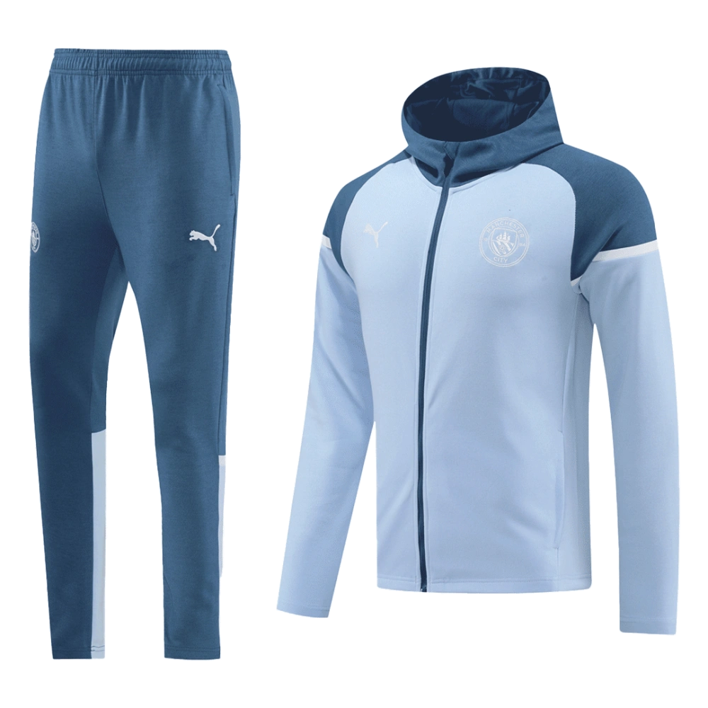 Manchester City Hoodie Training Kit (Jacket+Pants) 2024/25