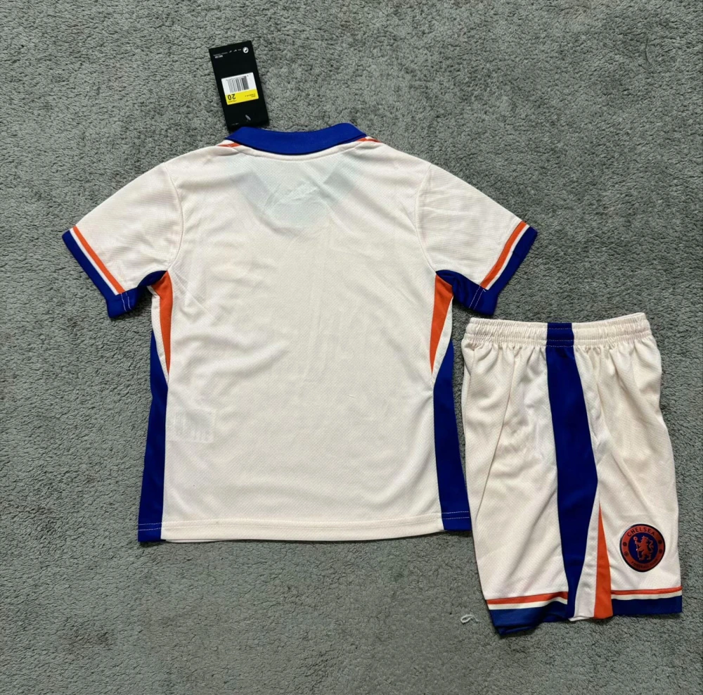 Chelsea Football Jersey Away Kids Kit Jersey+Shorts 2024/25