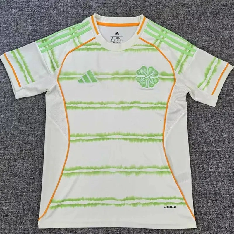 Celtic Soccer Jersey Third Away Custom Shirt 2025/26 - No Sponsor