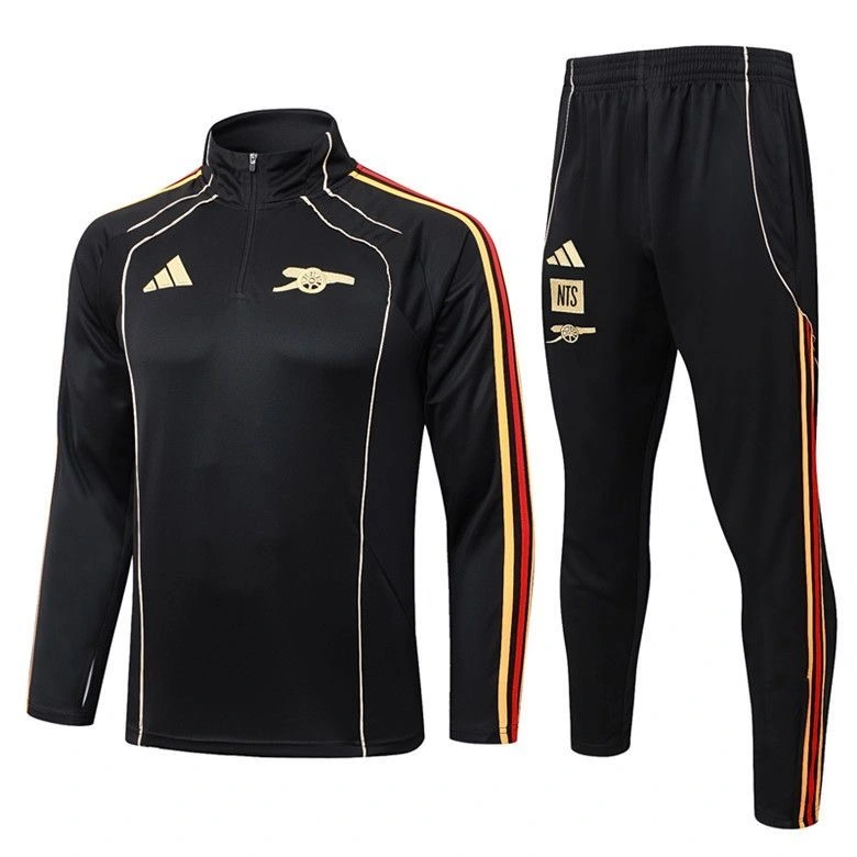 Arsenal Training Kit (Sweatshirt+Pants) Black 2025/26