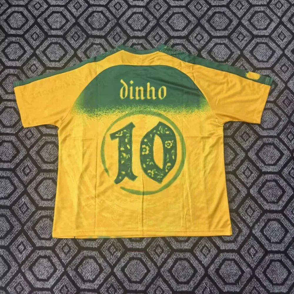Ronaldinho#10 Brazil Retro Commemorative Special Edition Custom Shirt 2026