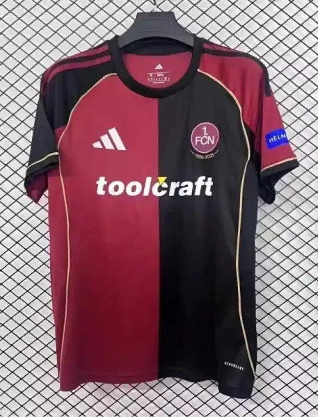 FC Nürnberg Soccer Jersey Home Custom Shirt 2025/26