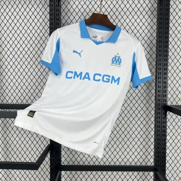 Marseille Soccer Jersey Home Custom Shirt 2025/26