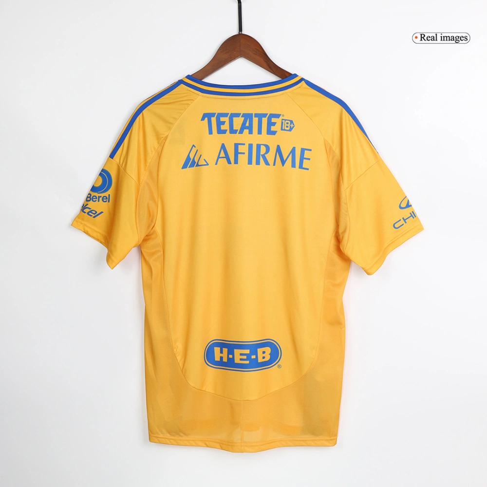 Tigres UANL Soccer Jersey Home Custom Shirt 2024/25