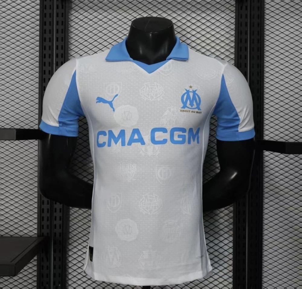 Marseille Authentic Soccer Jersey Home Shirt 2025/26