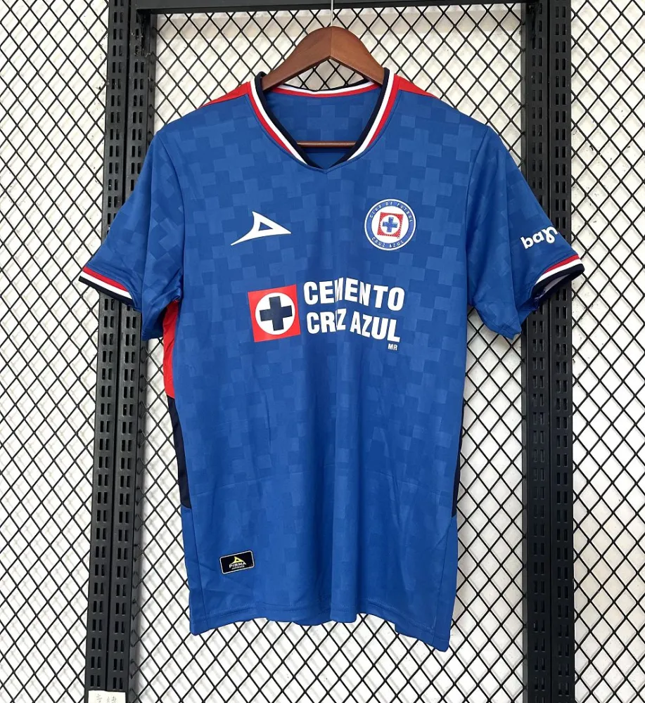 Cruz Azul Soccer Jersey Home Custom Shirt 2025-26