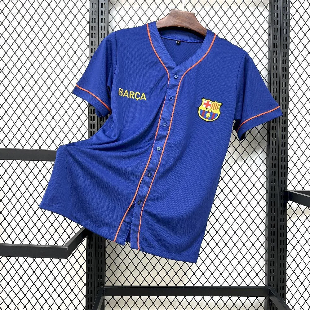 Barcelona Soccer Jersey Baseball Custom Shirt 2025/26