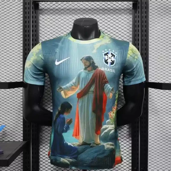 Brazil Authentic Soccer Jersey Jesus Special Edition Shirt 2025