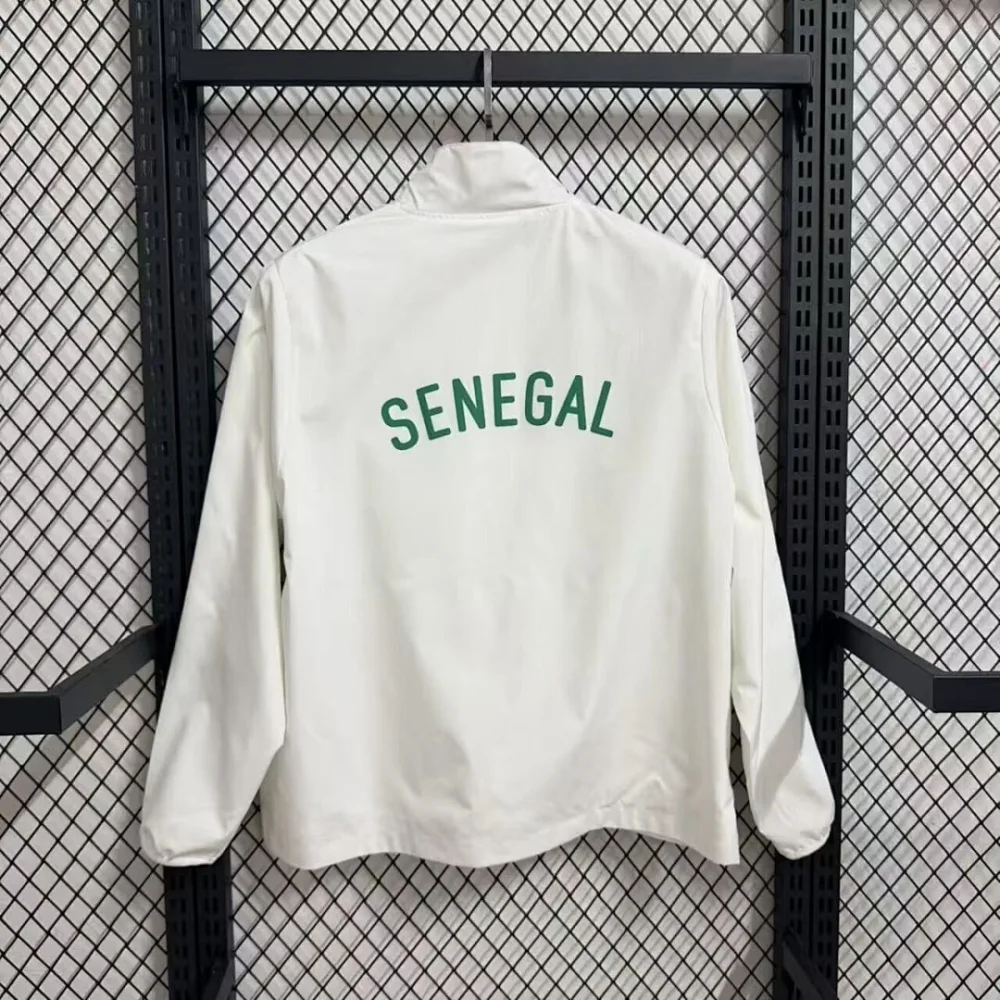Senegal Windbreaker Jacket White 2026 World Cup