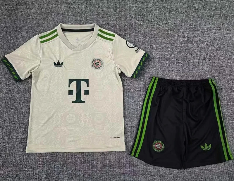Bayern Munich Oktoberfest Special Edition Kids Kit Jerseys+Shorts 2025/26