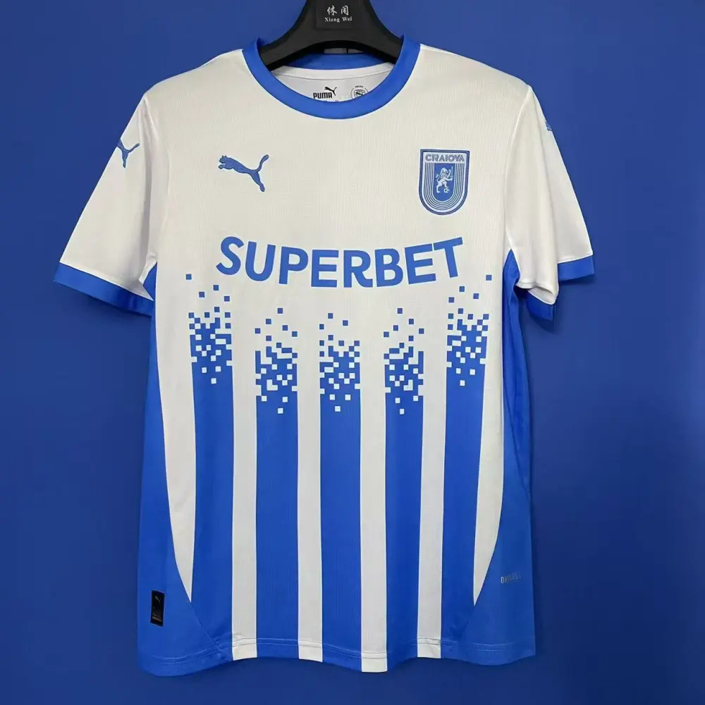 Universitatea Craiova Soccer Jersey Home Custom Shirt 25-26
