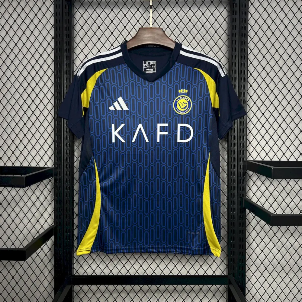 Al Nassr Soccer Jersey Away Custom Shirt 2024/25
