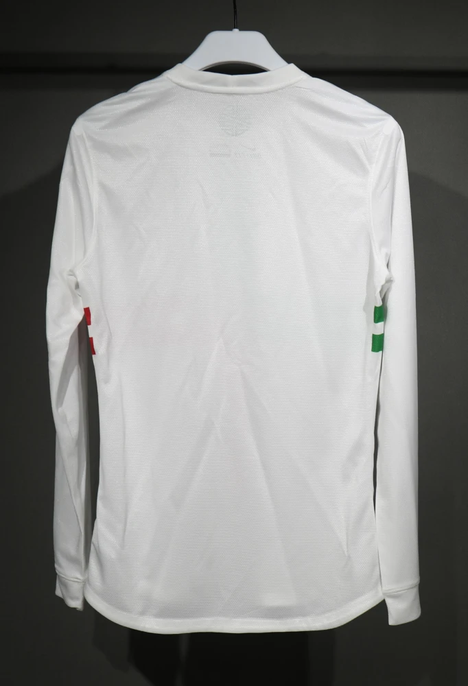Portugal Retro Authentic Soccer Jersey Away Long Sleeve Shirt Euro 2012