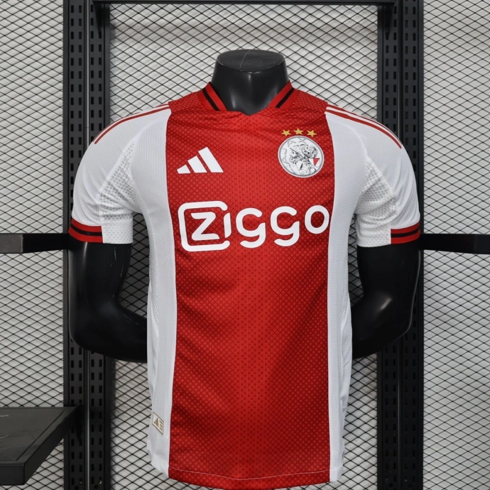 Ajax Authentic Football Jersey Home Shirt 2025/26