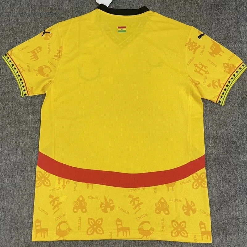 Ghana Soccer Jersey Away Custom Shirt World Cup 2024-25