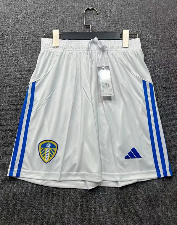 Leeds United Football Jersey Home Custom Shorts 2025/26