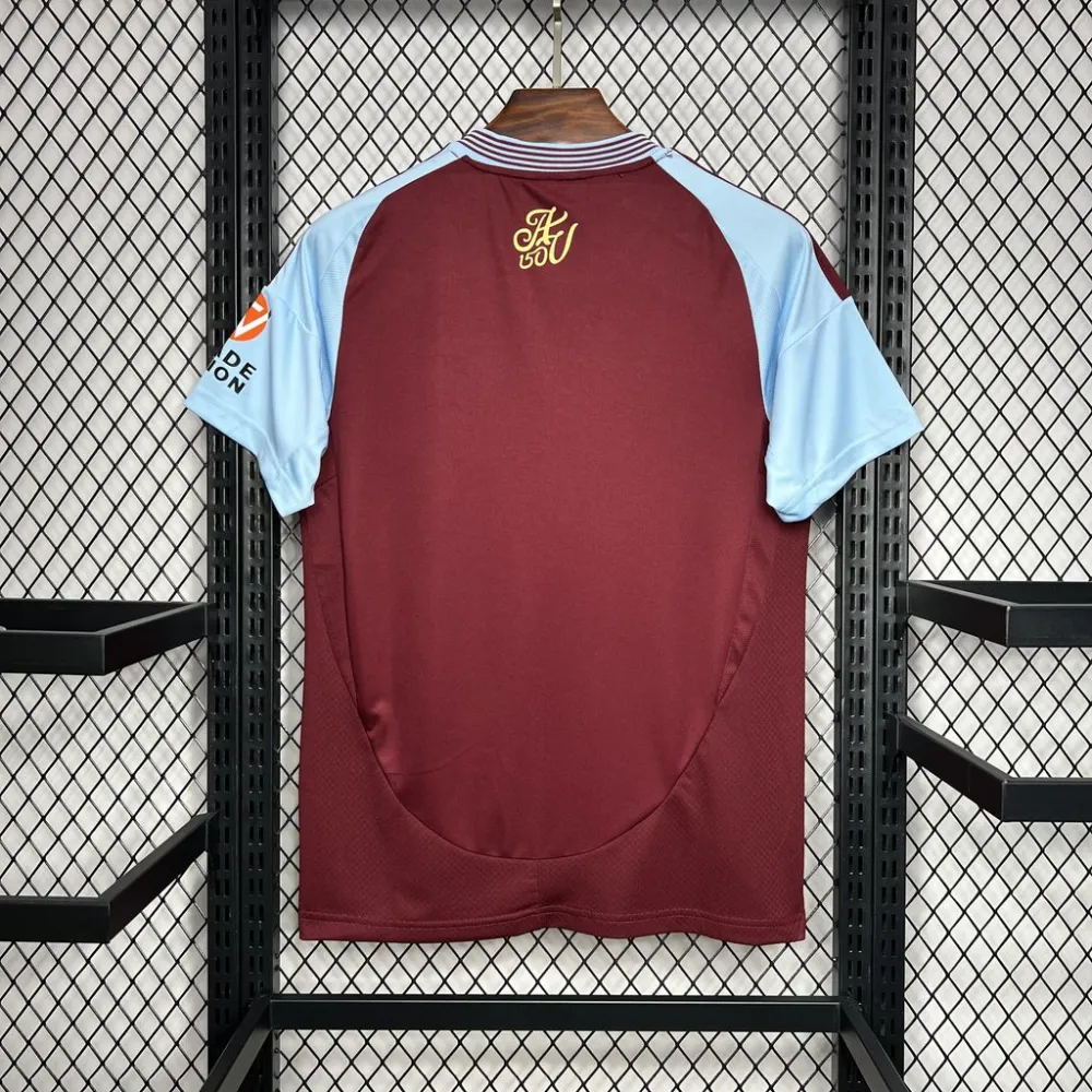 Aston Villa Football Jersey Home Custom Shirt 2024/25