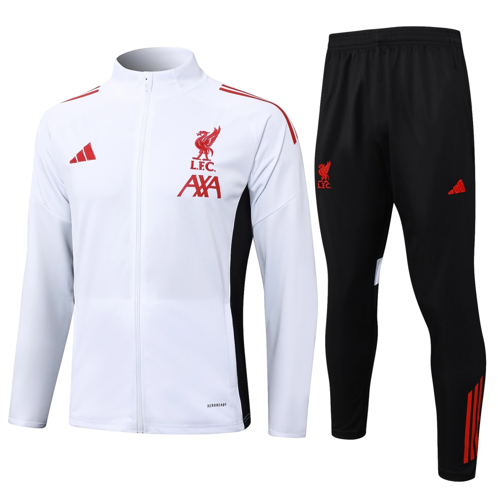 Liverpool Training Kit (Jacket+Pants) White 2025/26