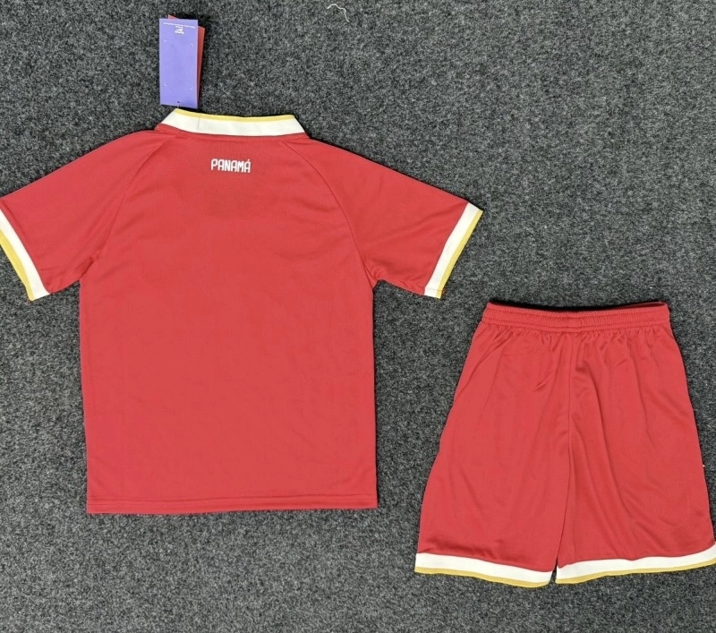 Panama Soccer Jersey Home Kids Kit Jersey+Shorts World Cup 2026