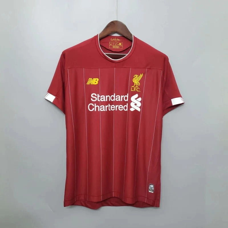 Liverpool Retro Football Jersey Home Custom Shirt 2019/20