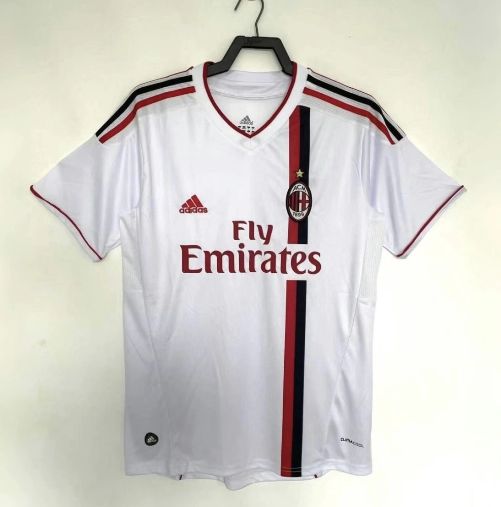 AC Milan Retro Soccer Jersey Away Custom Shirt 2011/12