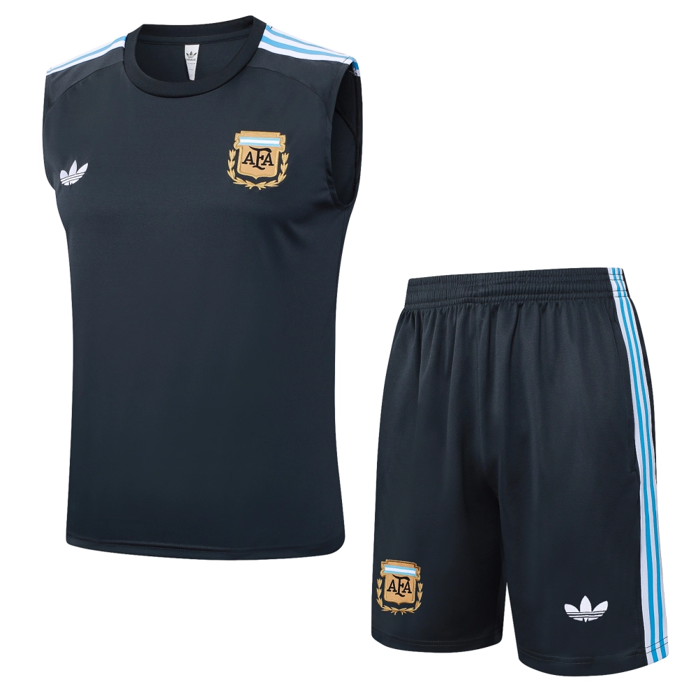Argentina Sleeveless Training Kit Gray 2025