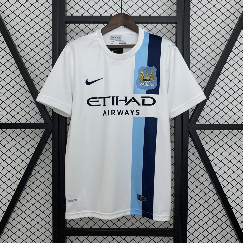 Manchester City Retro Third Away Football Jersey Shirt 2013/14