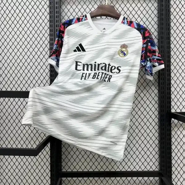 Real Madrid Soccer Jersey Pre-Match Custom Shirt 2025/26