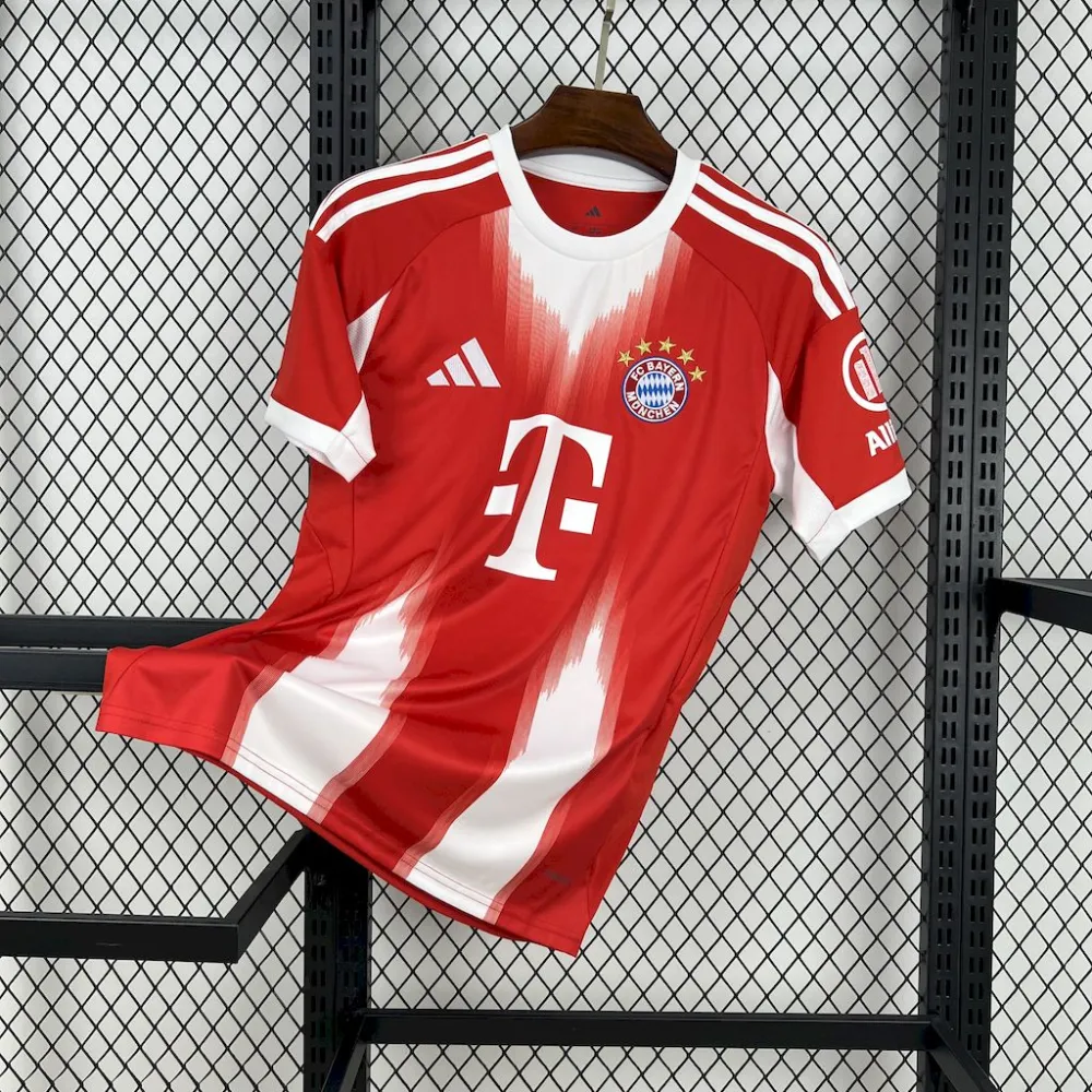 Bayern Munich Soccer Jersey Home Shirt 2025/26